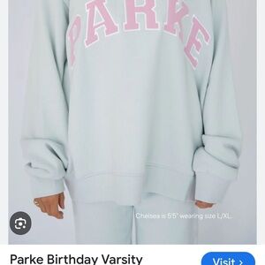 ISO Parke birthday mockneck something blue XXL